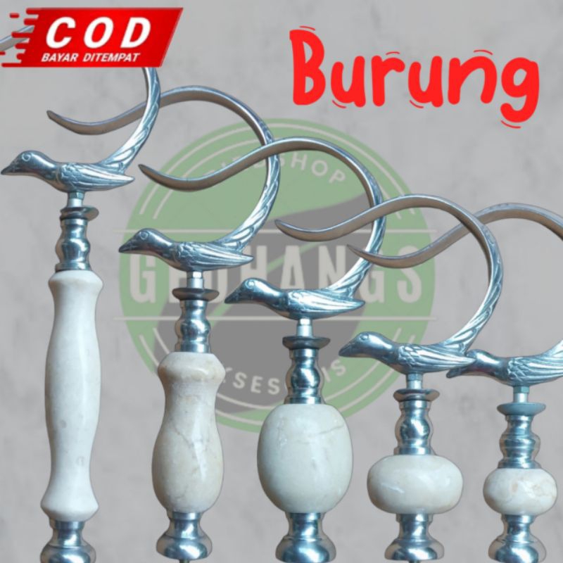 Gantungan Cantolan Pion Sangkar Burung Kotak Murai Motif Burung Pion Marmer