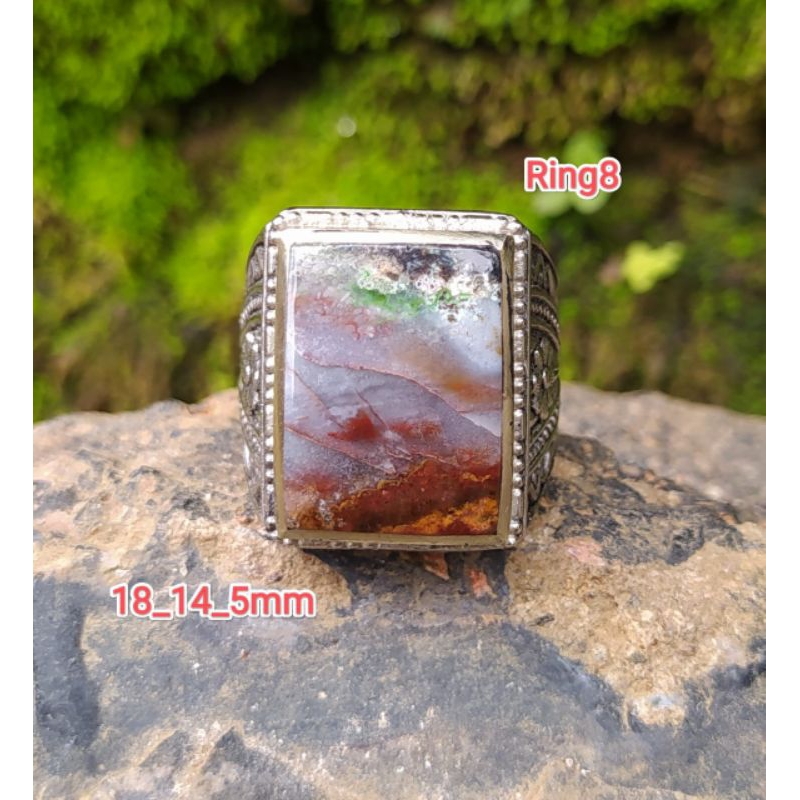 batu akik pancawarna Garut tembaga Cristal galian ciangel hq siap pakai