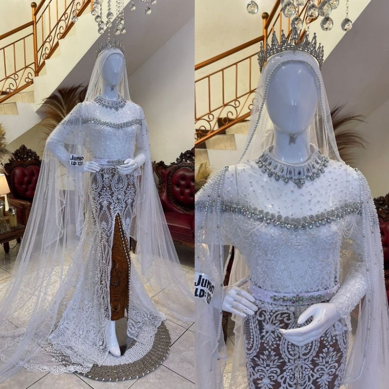 kebaya akad jumbo / kebaya akad nikah ukuran big size