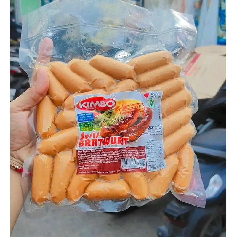 

Kimbo Cocktail Sosis Bratwurst 450 gr