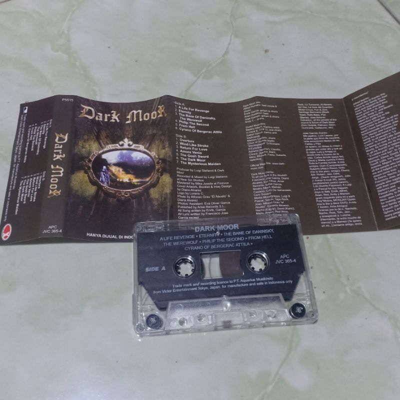 kaset pita DARK MOOR - Self Title