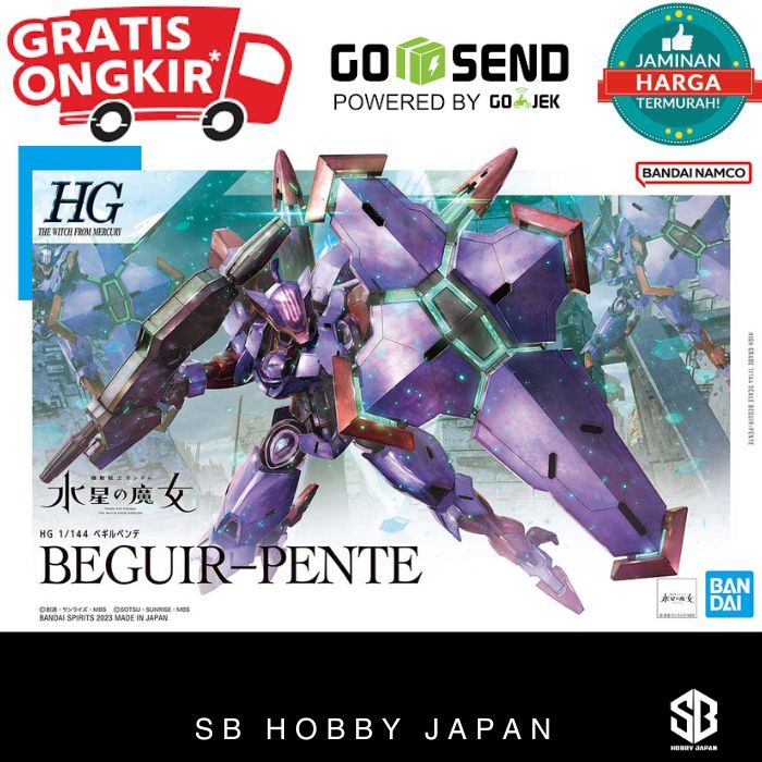 HG 1/144 Gundam Beguir Pente The Witch From Mercury Bandai