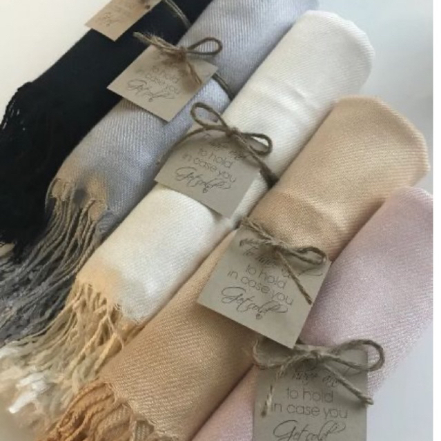 Rayya Pashmina Oleh oleh Umroh haji Siraman