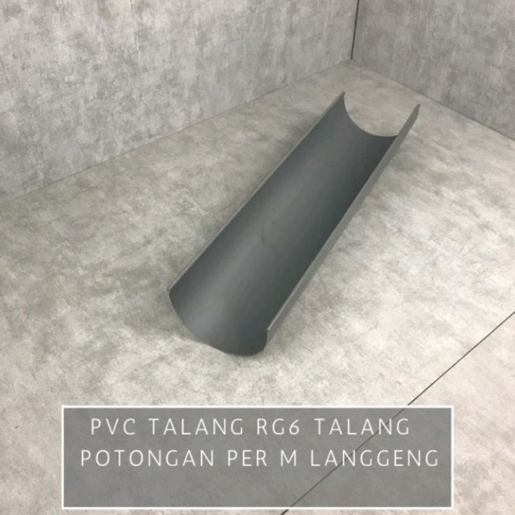 PRJ Talang Air PVC Talang Pipa HR RG 6 6 Inch Per Meter  Best Produk