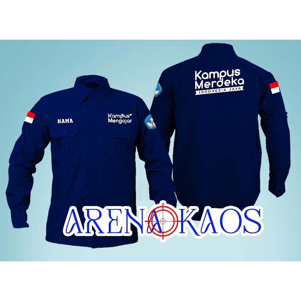 KAMEJA PDH Kampus Mengajar / KAMEJA PDH KAMPUS MERDEKA