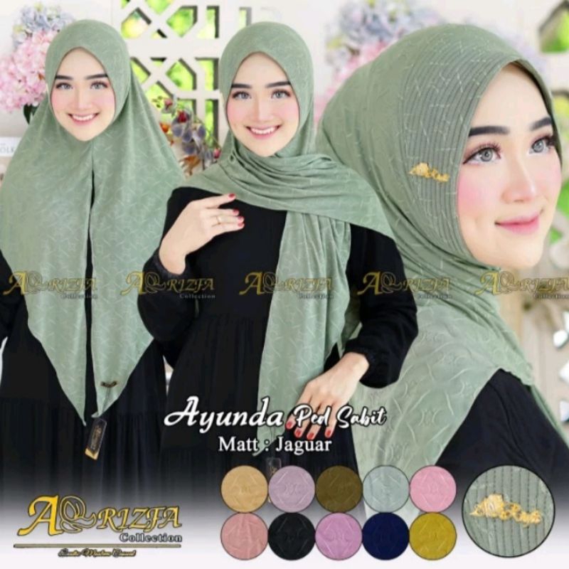 Hijab AQRIZFA Ayunda pet Sabit ORI