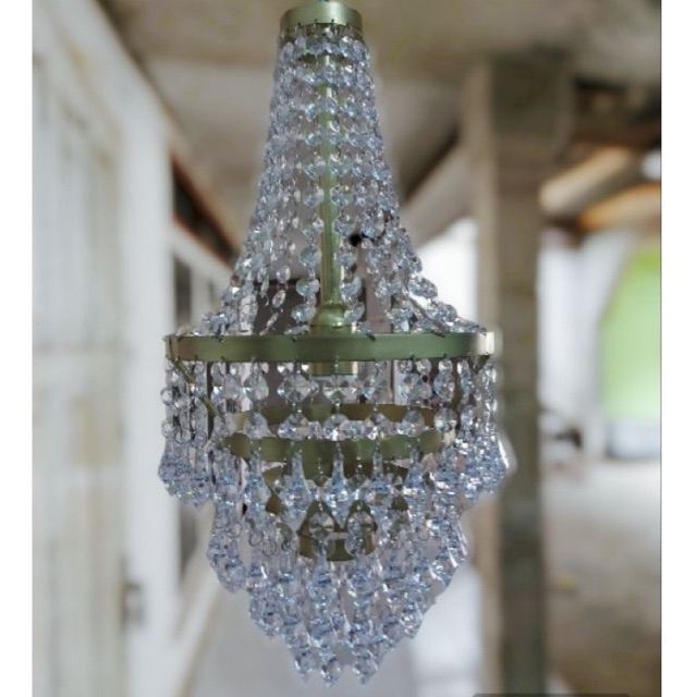 Lampu Gantung Akrilik / Lampu Kristal Gantung / Lampu Gantung Kristal Dekorasi