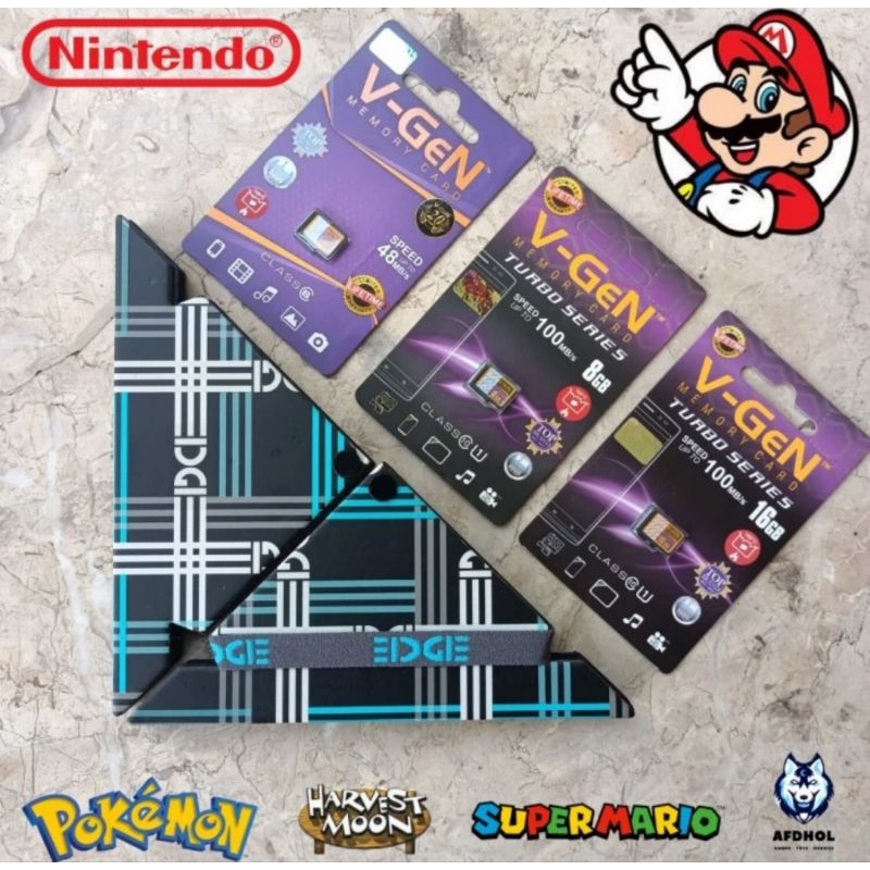 FLASH CARD R4 EDGE NINTENDO DS LITE FAT NDS LITE FAT MURAH KARTU MEMORY GAME NINTENDO DS NDS LITE FA