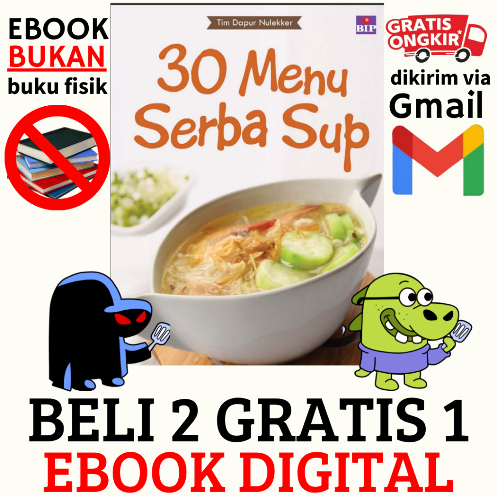 

(82) 30 menu serba sup