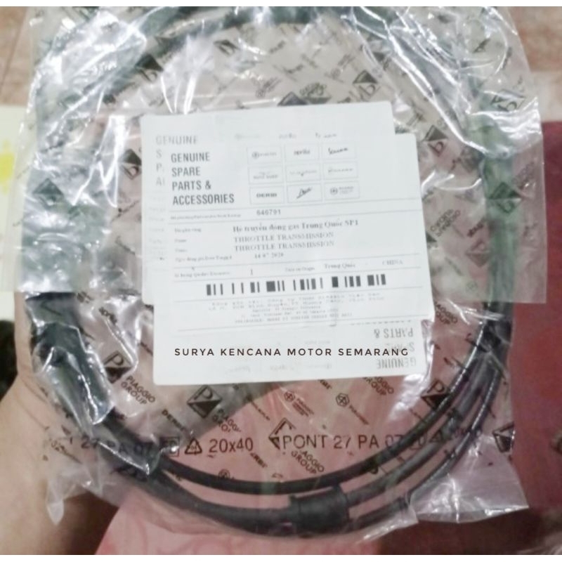 Kabel gas Piaggio Vespa Matic Zip 100 original 646791