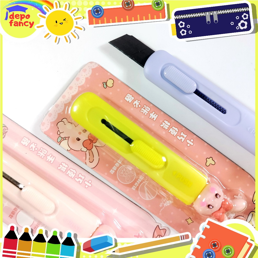 

Cutter Mini TR-CB04445 / Papper Cutter / Silet / Pemotong Kertas