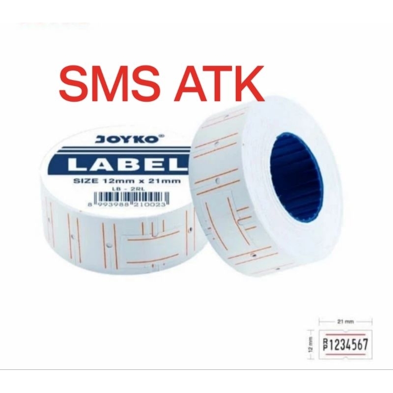 

Stiker Label Harga Joyko LB-2RL dan LB-P2LN