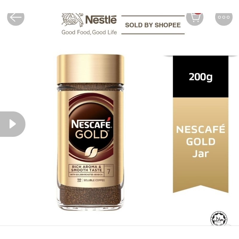 

Nescafe Gold 200gr Malaysia