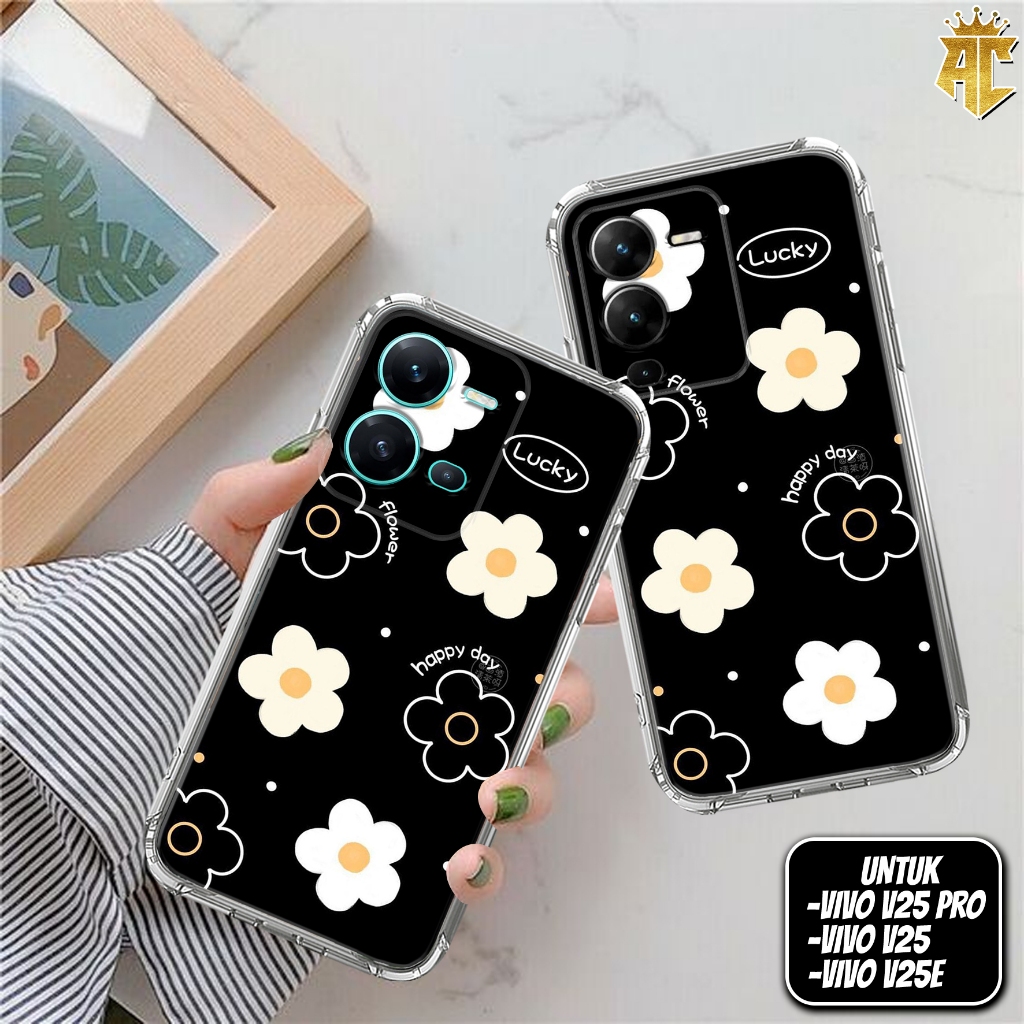CASE VIVO V25/V25 PRO/V25E - Casing VIVO V25 Terbaru 2024 AERO STORE [ MOTIF 13 ] Silikon - Case Hp 