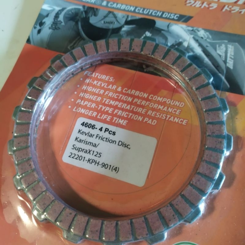 KAMPAS KOPLING KARISMA, SUPRA X125 DAYTONA