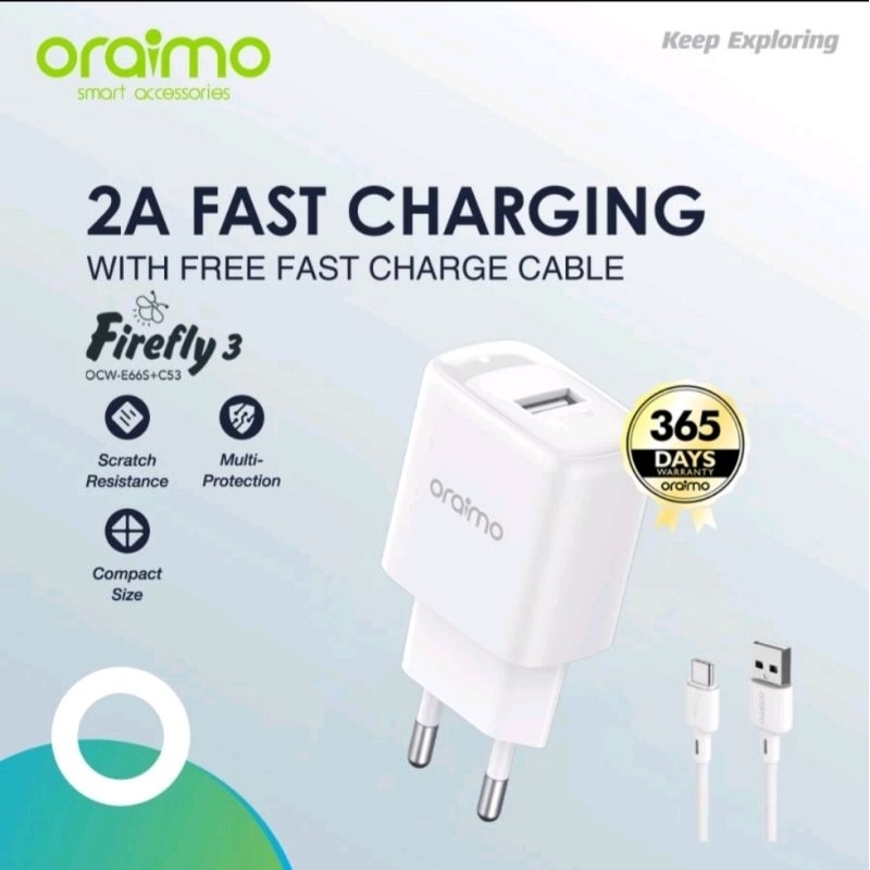 CHARGER ORAIMO 2A OCW-E66S-C53
