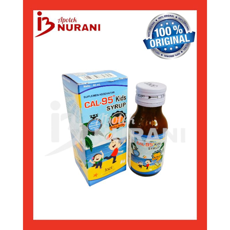 CAL 95 SIRUP VITAMIN TULANG UNTUK ANAK