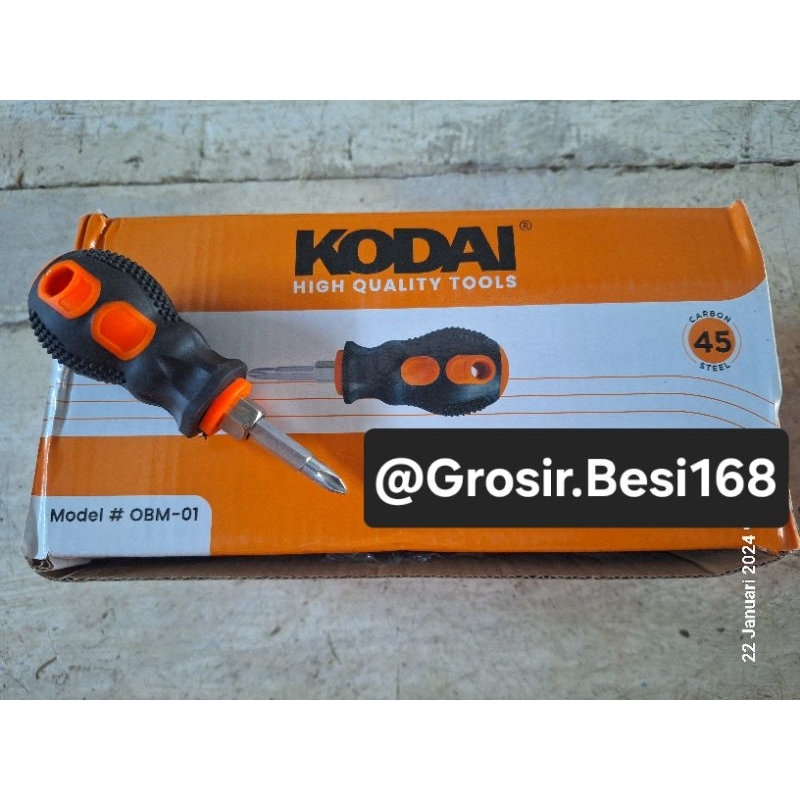 Obeng Bolak Balik Cebol Kodai ORIGINAL