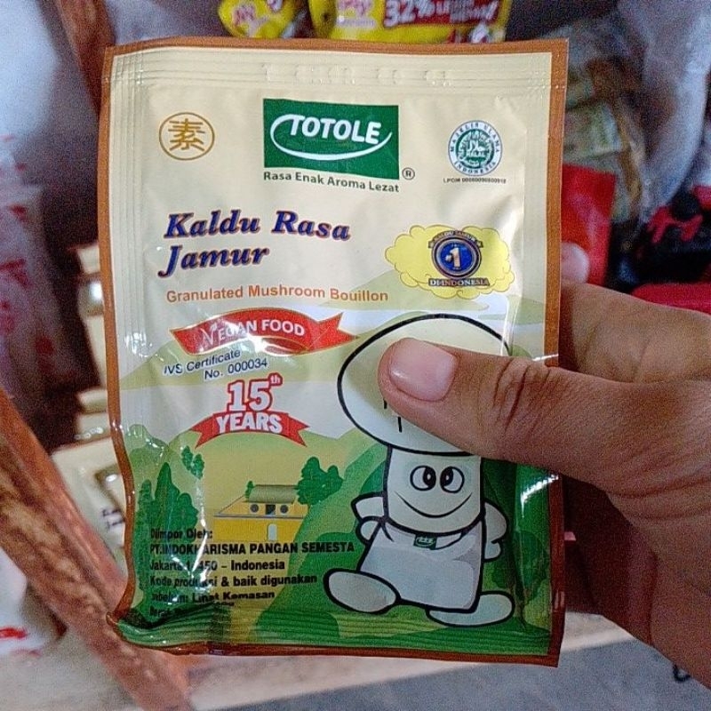 

Kaldu Jamur Totole 40gr