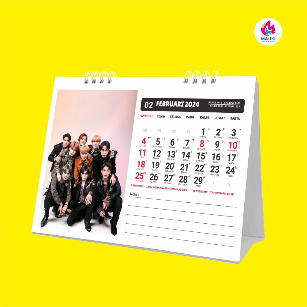 

Kalender Meja NCT 2024
