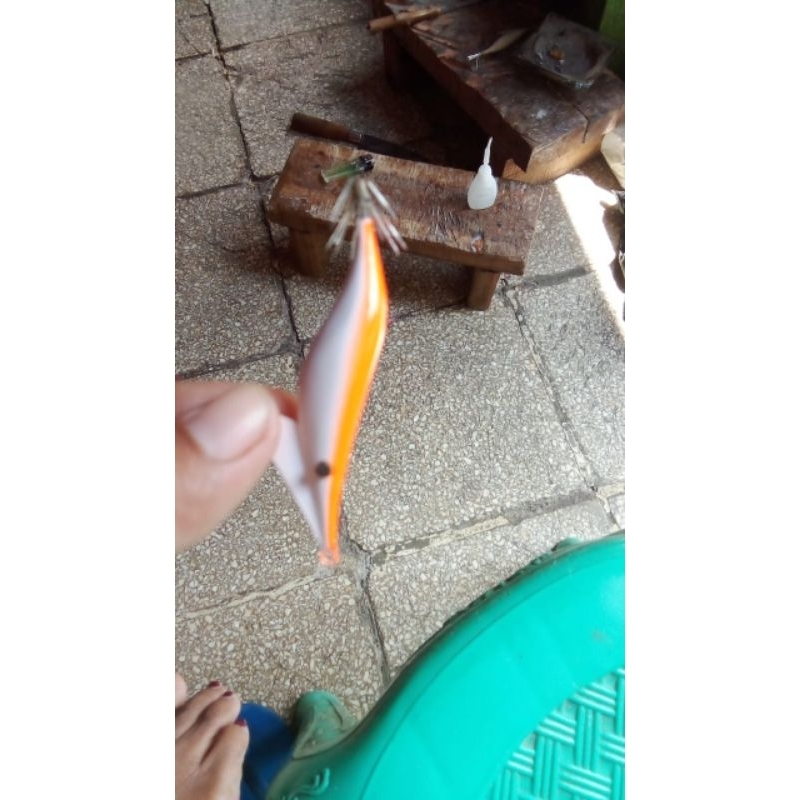 UdangKayu Umpan Cumi