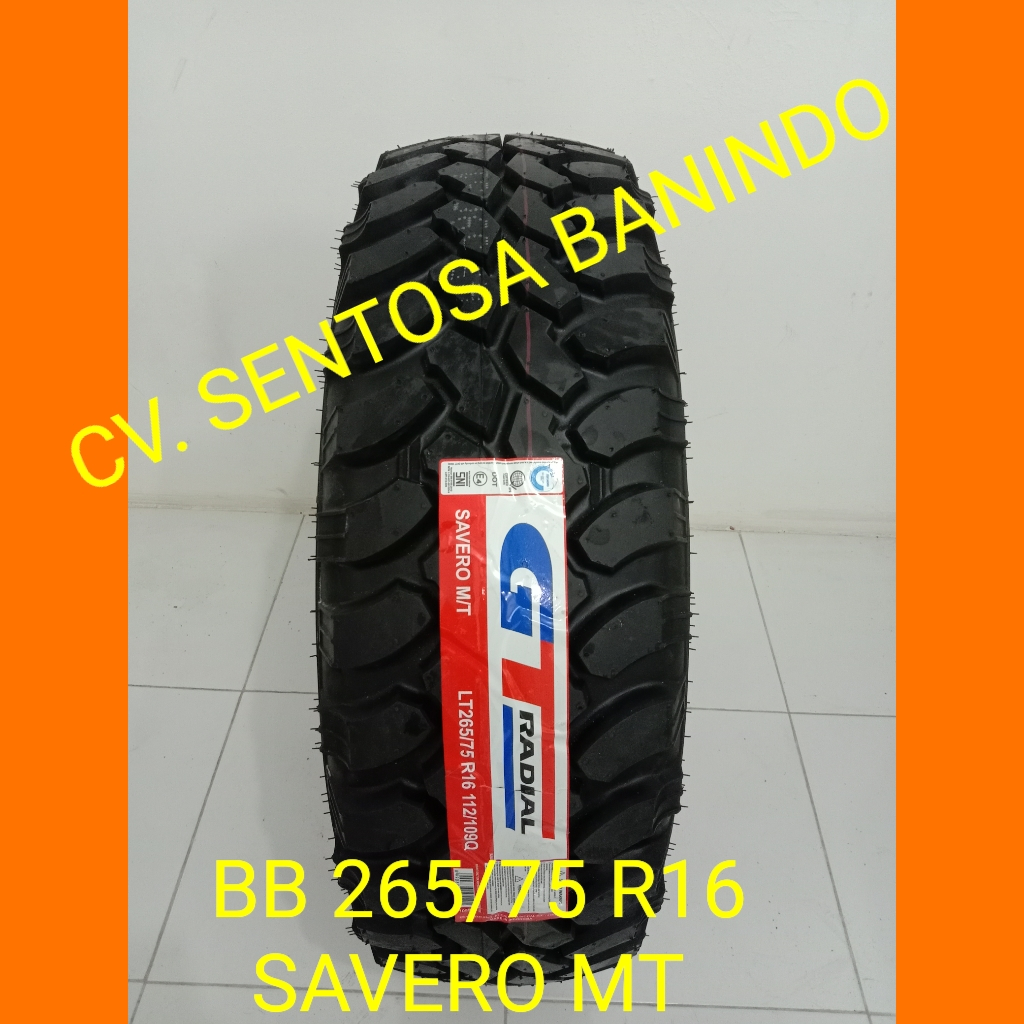 BAN BARU 265/75 R16 GT SAVERO M/T