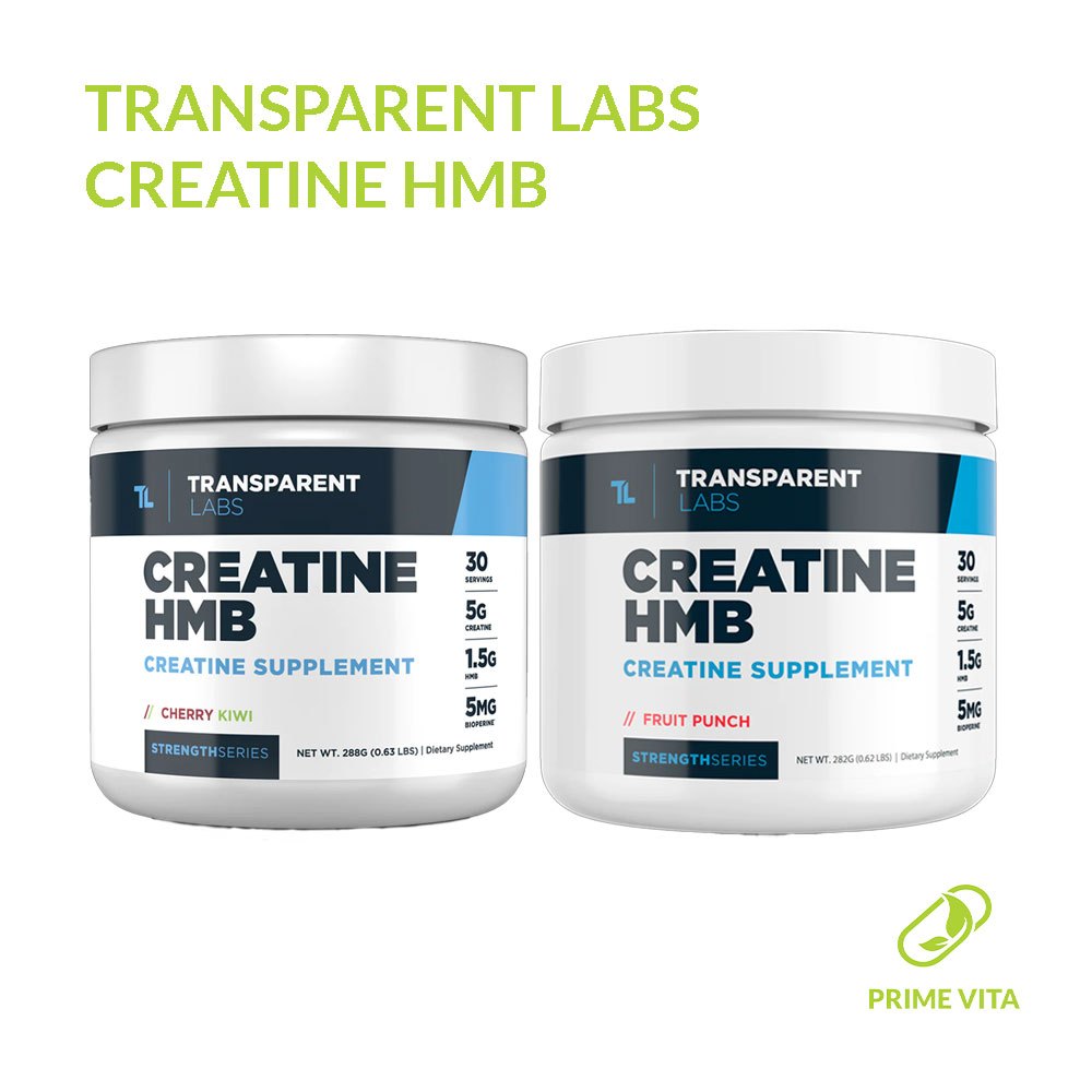 Transparent Labs Creatine HMB Suplemen Bubuk Energi