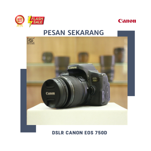 DSLR CANON EOS 750D