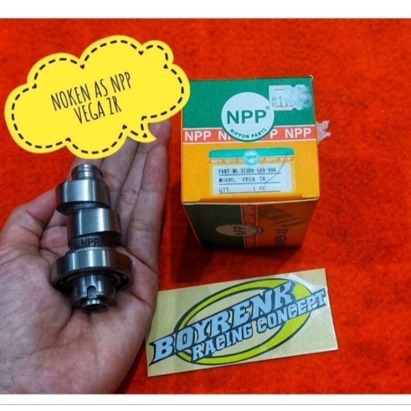 NOKEN AS CAM SHAFT VEGA ZR/JUPITER Z NEW/JUPITER ROBOT 5D9 NPP - BOYRENK RACING
