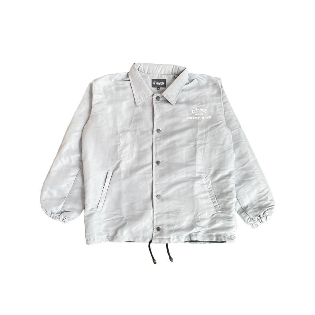 BAPIN Coach Jacket Japan Series Grey