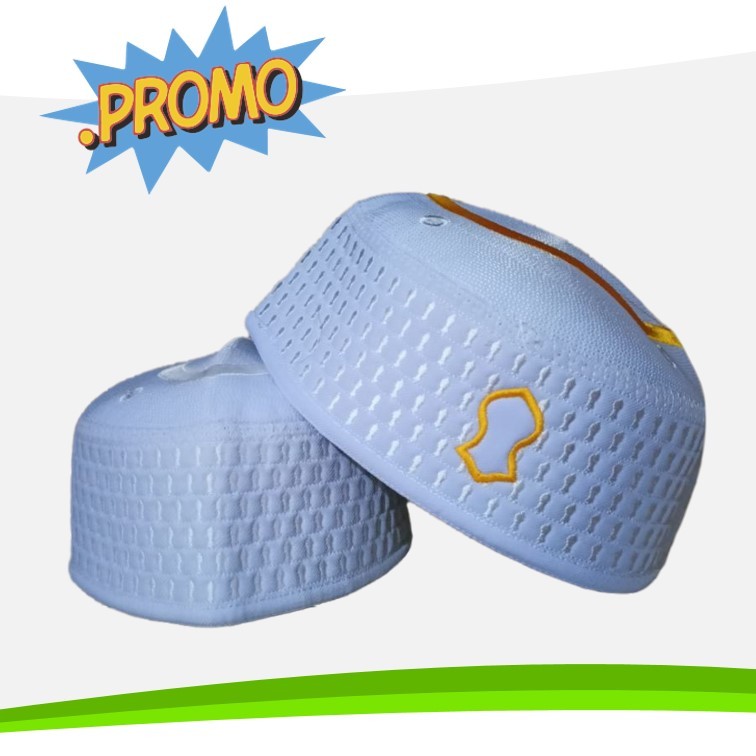 Peci Malaysia Terompah Nabi kopiah putih model terbaru