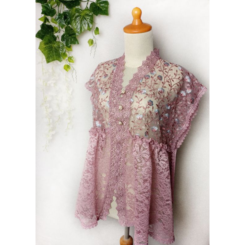 Outer Modern Outer Kebaya Kondangan / Kebaya Wisuda / Outer Lebaran / Rompi Samira Outer