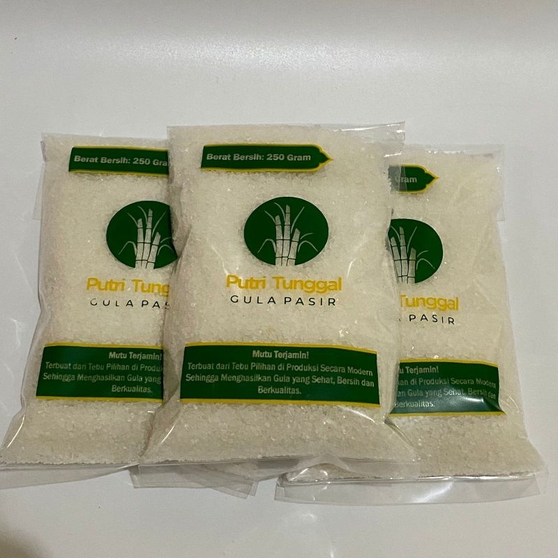 

gula pasir premium putri tunggal 250gram