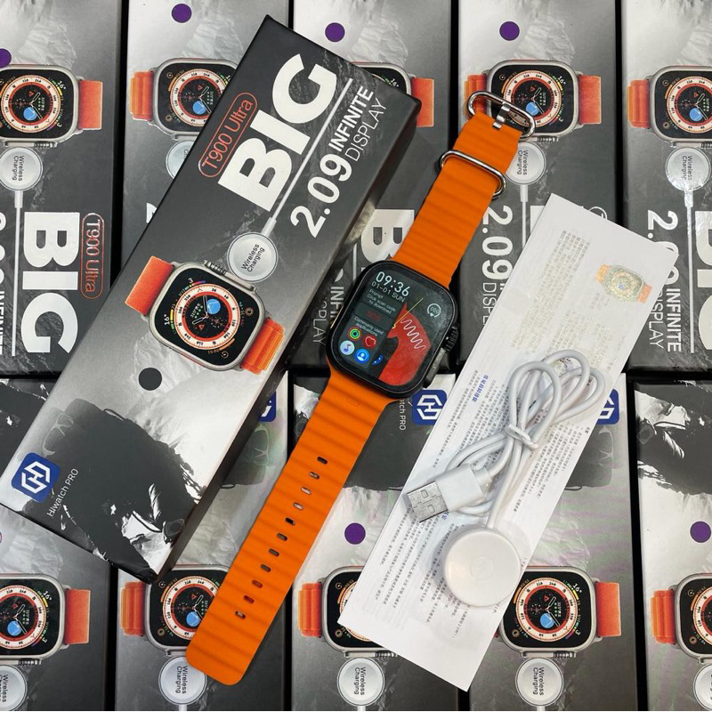 SMARTWATCH SERIES 8 T900 ULTRA  ORIGINAL BISA CUSTUME FOTO SENDIRI JAM TANGAN PINTAR JAM TANGAN OLAH