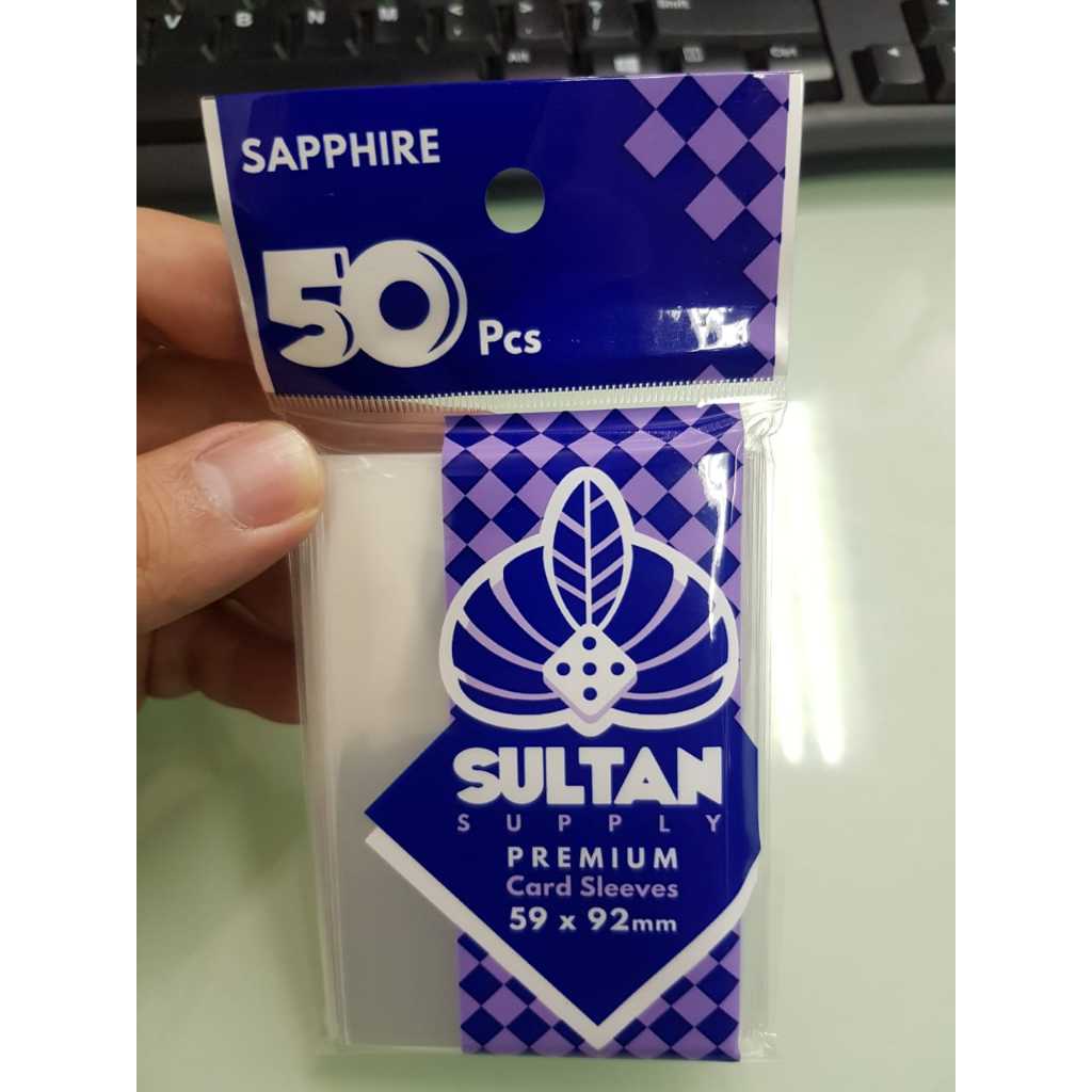 Sleeve Sultan Sapphire 50pcs Size 61 x 94 mm