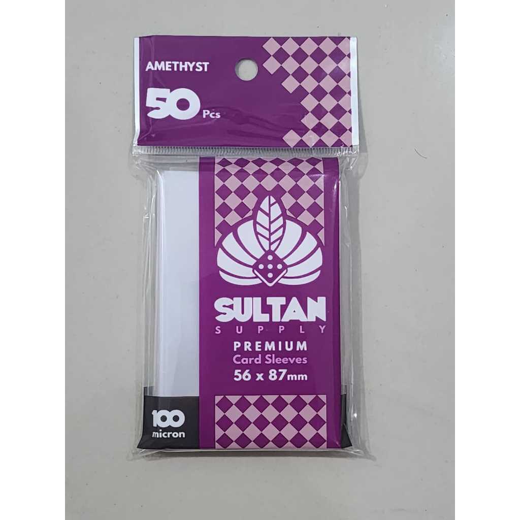 Sleeve Card Sultan Amethyst 50pcs Size 58 x 89 mm