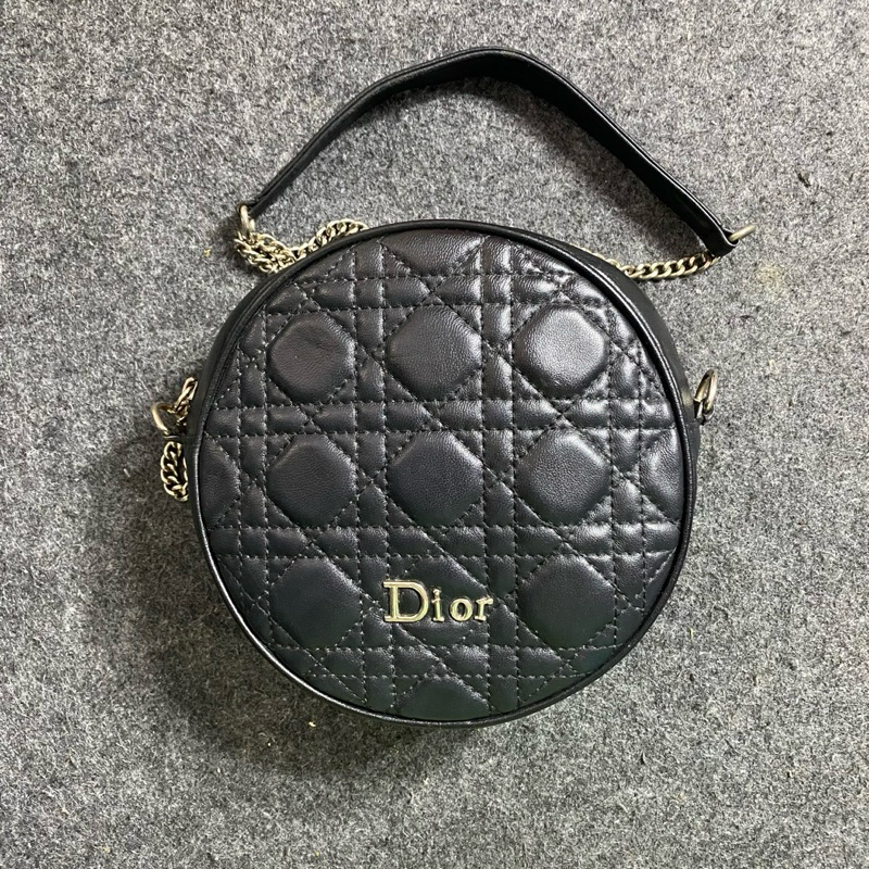 Prelove Bag Dior Bulat Mini Sling
