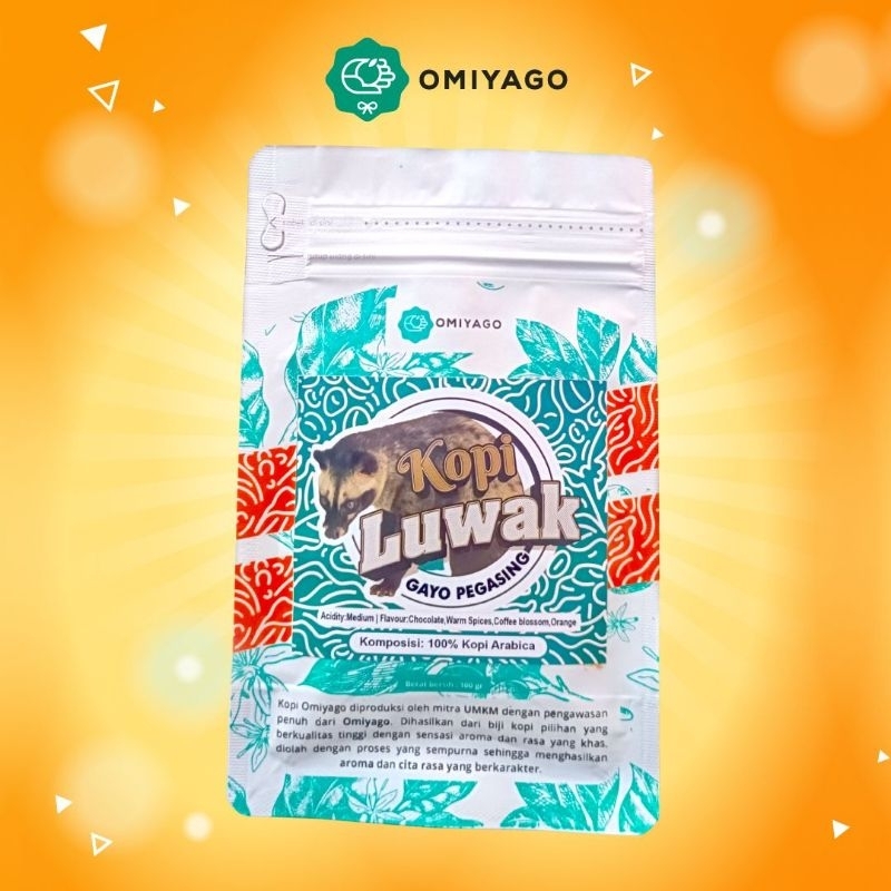 

Omiyago Kopi Luwak Bubuk 100gr