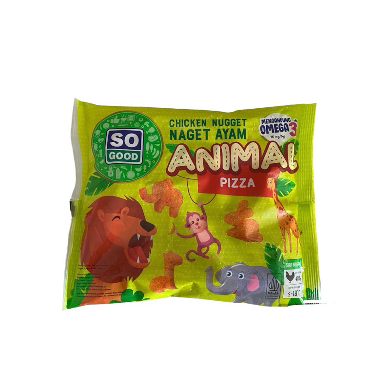 

So Good Chicken Nugget Animals 400gr