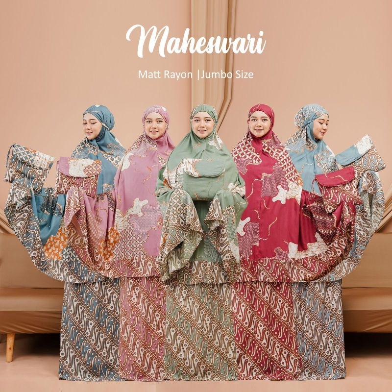 Mukena batik Solo modern