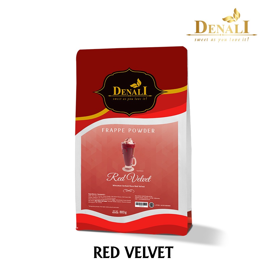 

Denali Frappe Powder - Red Velvet