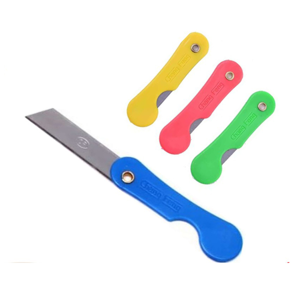 

Pisau Cutter Silet Lipat Mini Warna Warni