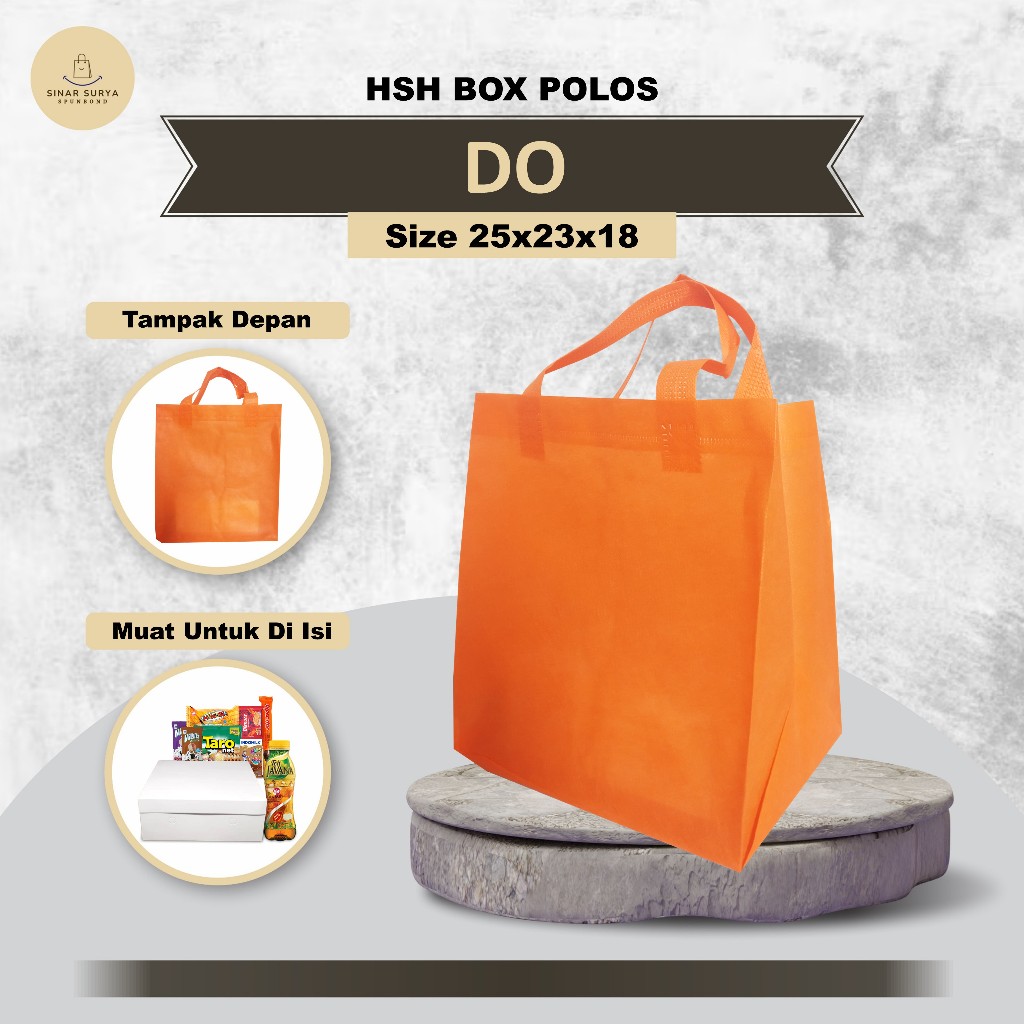 

Tas Souvenir Tas Event Tas Promosi Tas Dokumen Packaging Spunbond Tas Nasi 18x18 Tas Cafe 25x23x18