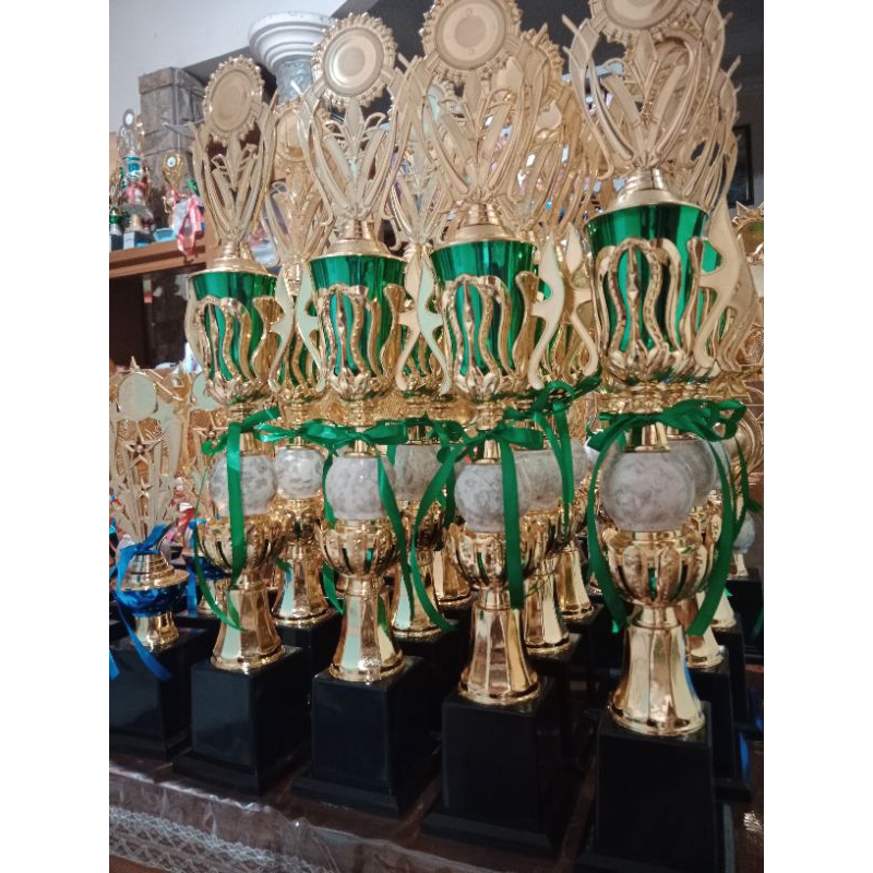 Piala Marmer Tinggi Set Juara 123 dan Satuan