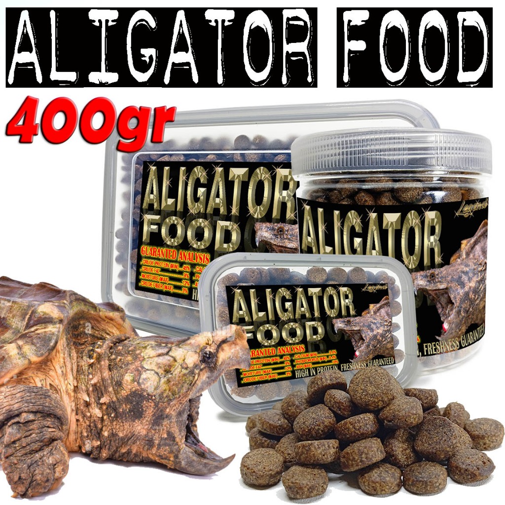 400 GR PAKAN PELET KURA CST COMMON SNAPPING TURTLE AST BULUS ALIGATOR FOOD PELLET KURAKURA AIR TURTL