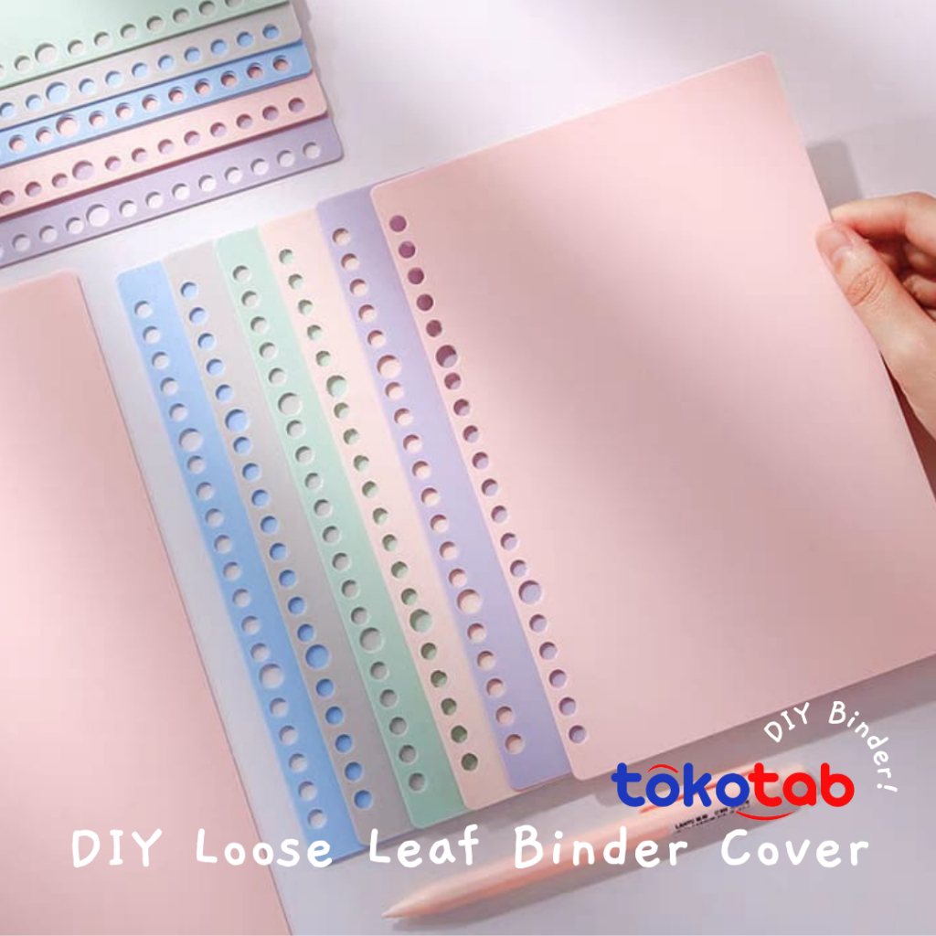 

Tokotab - Cover Sampul Loose Leaf Mika Plastik Tebal Warna Cover Binder