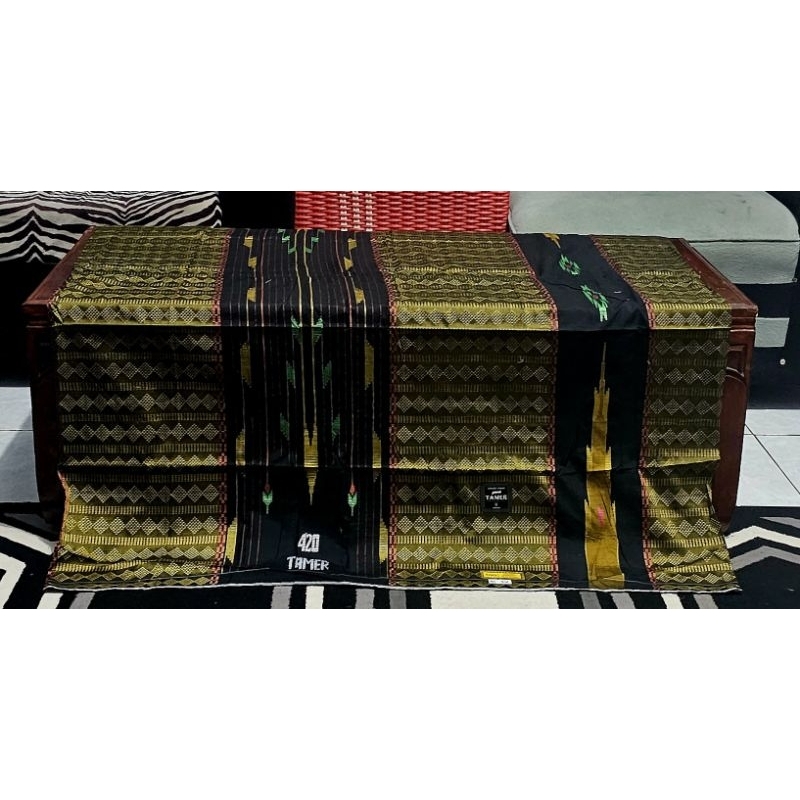 SARUNG TENUN SUTERA TAMER 420 FULL SONGKET AFKIRAN