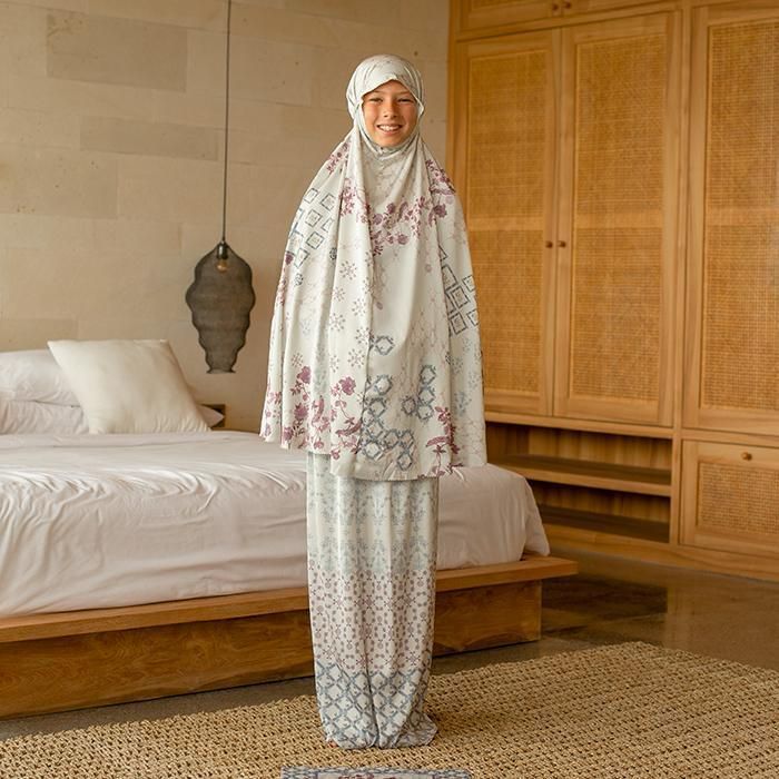 Kanya Prayer Set Kids Off White - Aleza Label