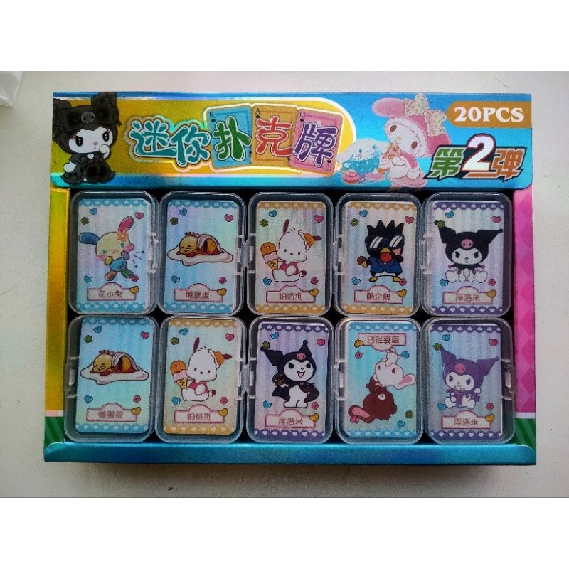 Kartu Poker Mini Karakter SANRIO