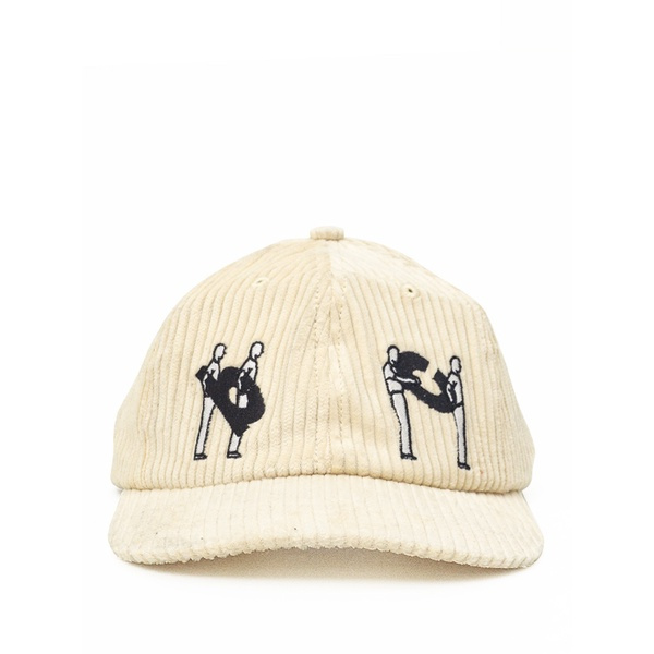 Based Club Transposed Topi Bisbol Corduroy Krem